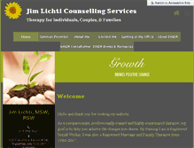 Tablet Screenshot of jimlichti.com